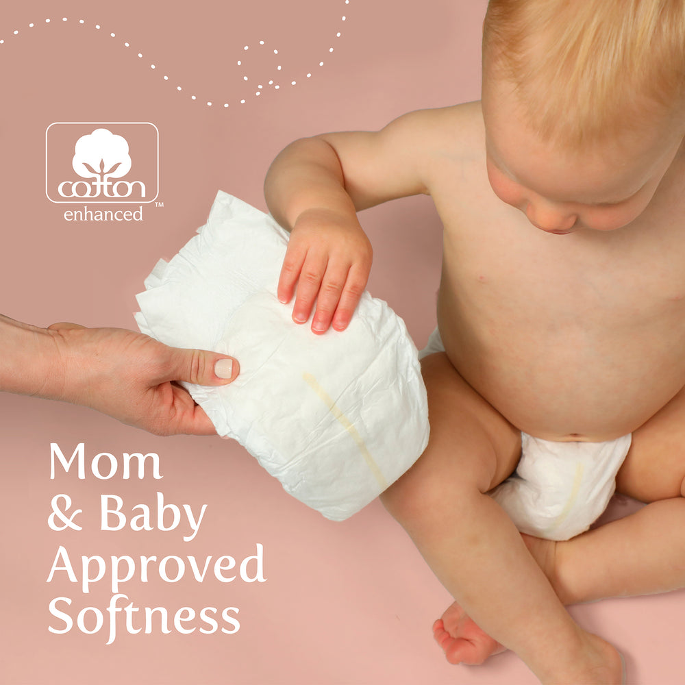 Earth & Eden Baby Diapers, Size Newborn
